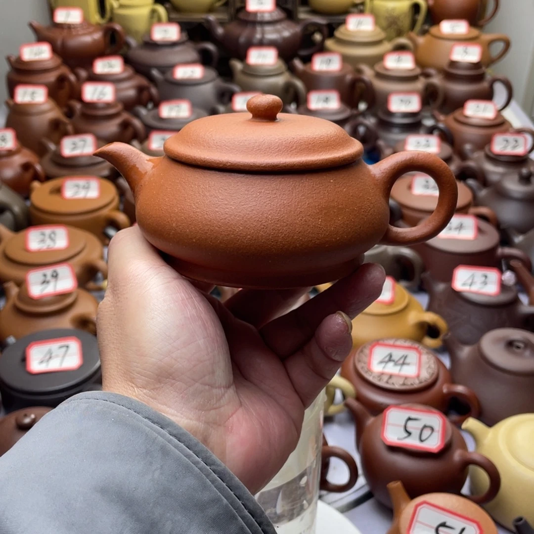 茶壶紫砂宜兴紫砂半手工
