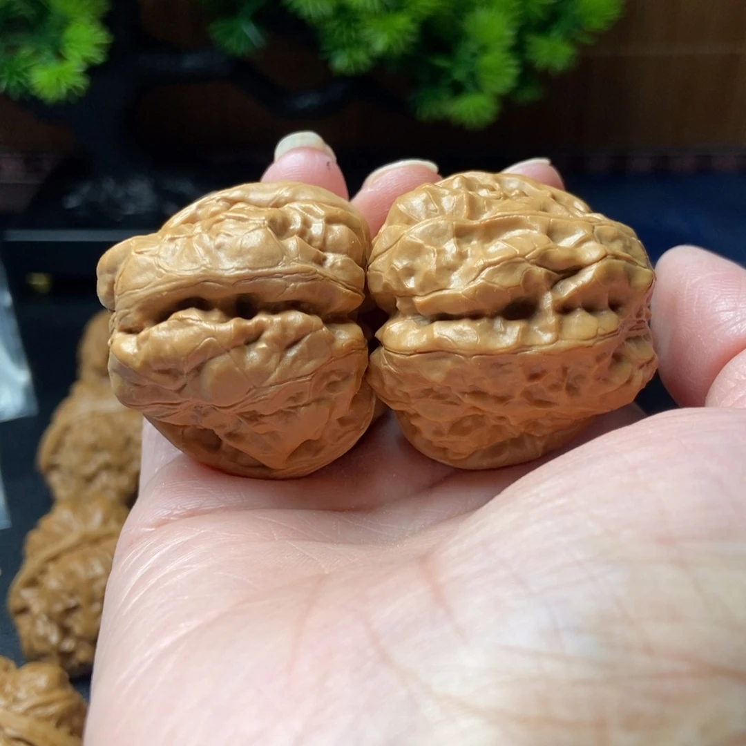 小***。把件文玩核桃蛤蟆头