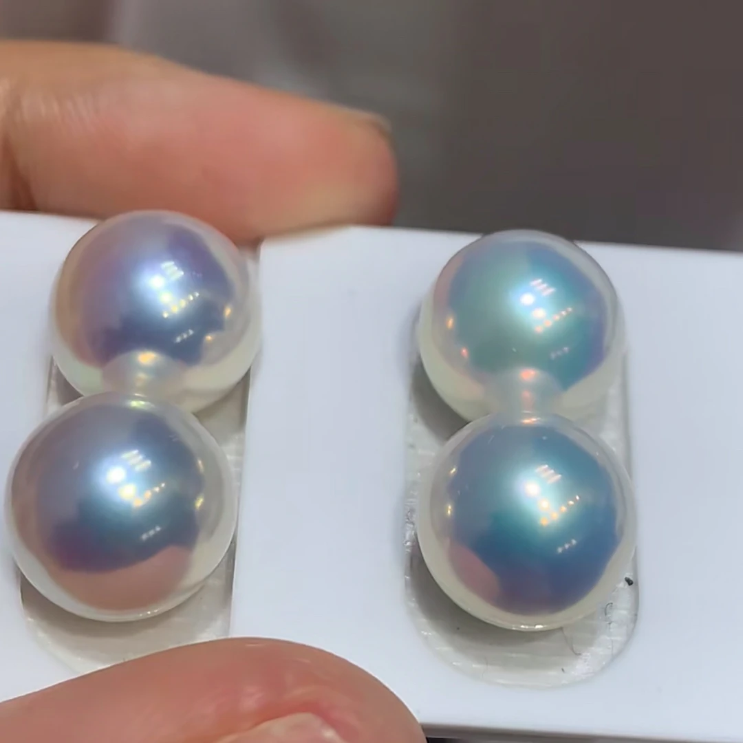 925银耳饰 耳钉！高级系列百搭耳环炫彩奥白色光泽高级感奢华气质