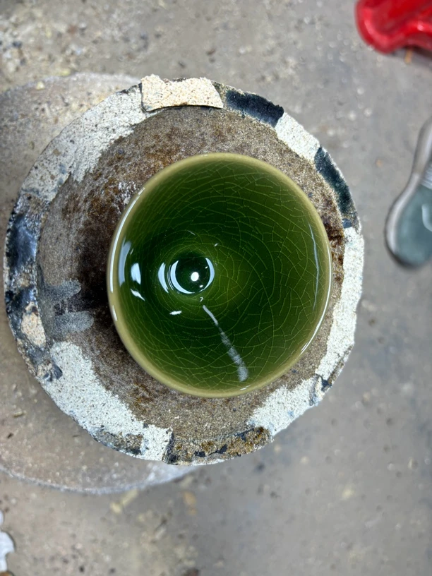 绿玉子斗笠主人杯