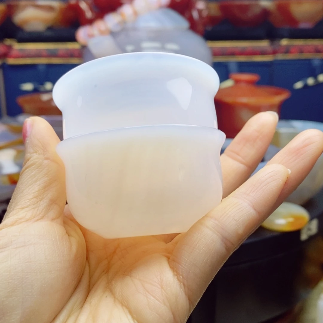 未镶嵌主人杯玛瑙/玉髓