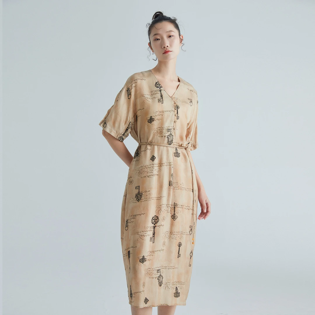 【粉丝专享】其用/金钥如晔连衣裙2BM39089