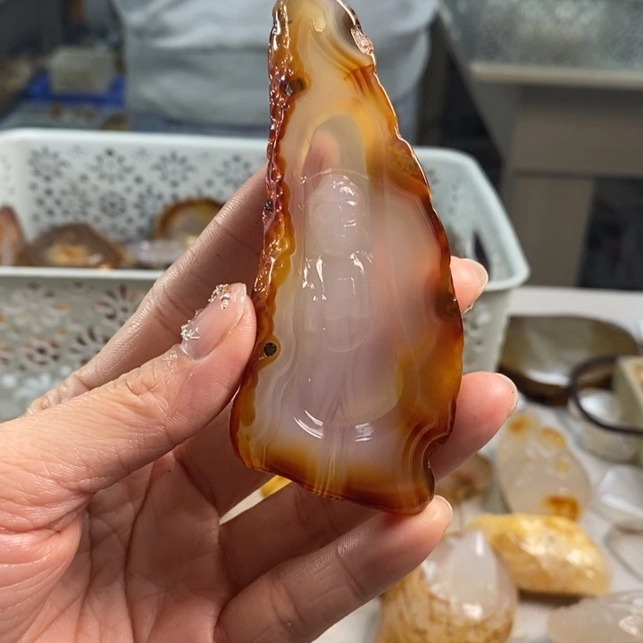 玛瑙/玉髓吊坠(不含链)未镶嵌