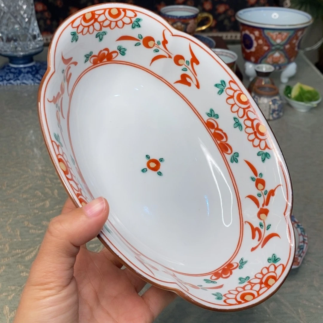 碟非手绘20✖️14 厘米 小杨瓷器陶瓷陶瓷