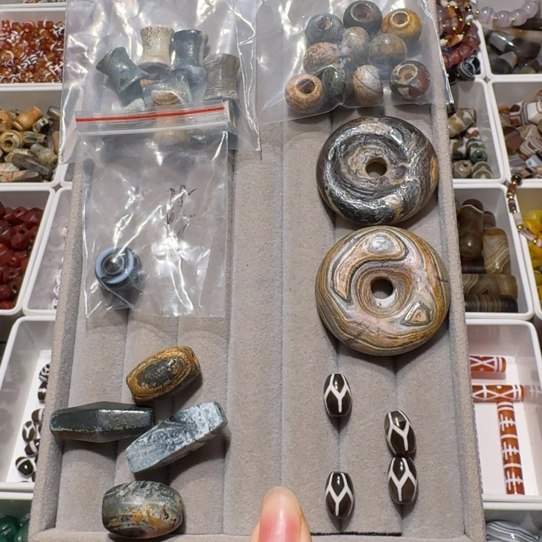 未镶嵌玛瑙/玉髓珠宝半成品