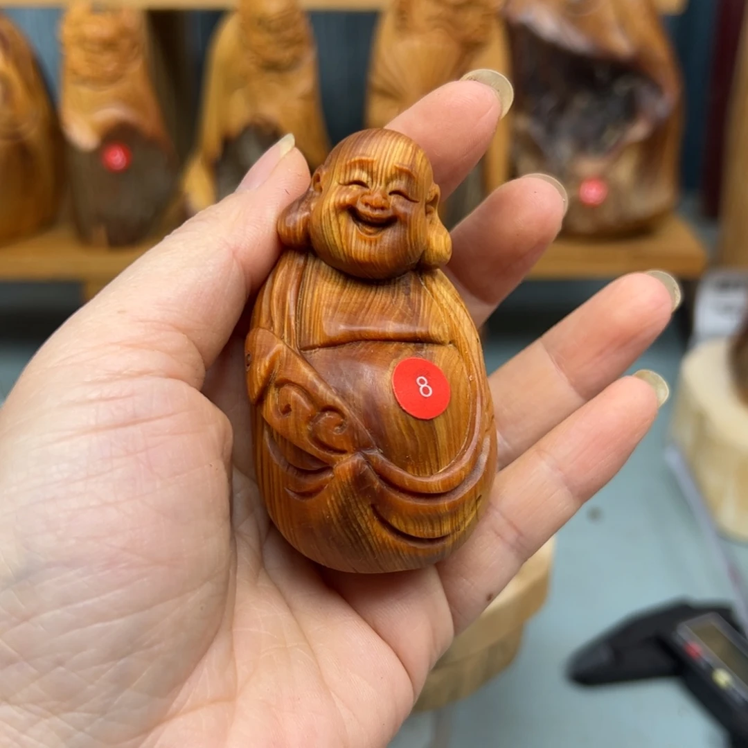 柏木崖柏木摆件手把件，30