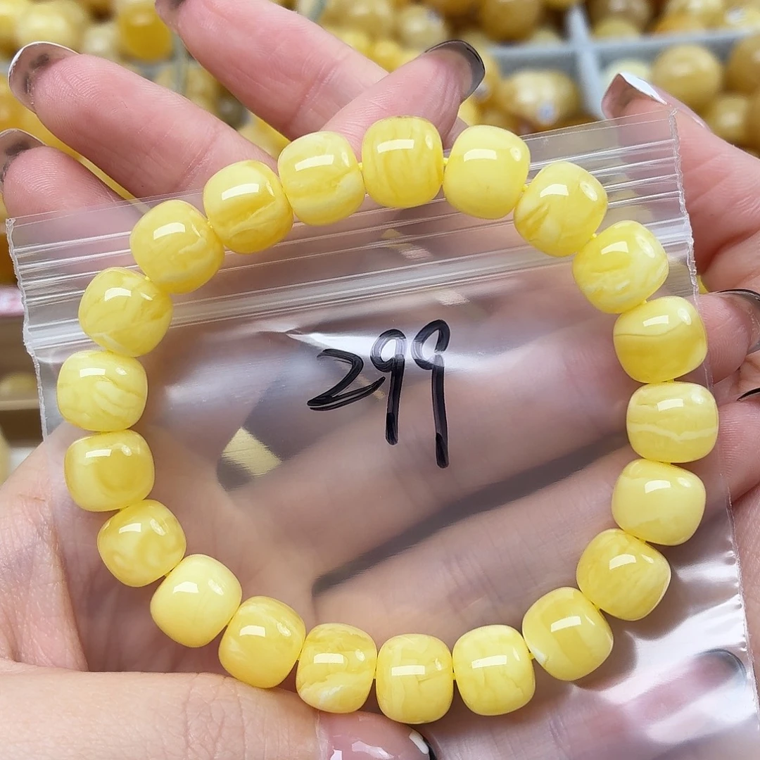 峰***子蜜蜡未镶嵌裸石10+蜜蜡手串