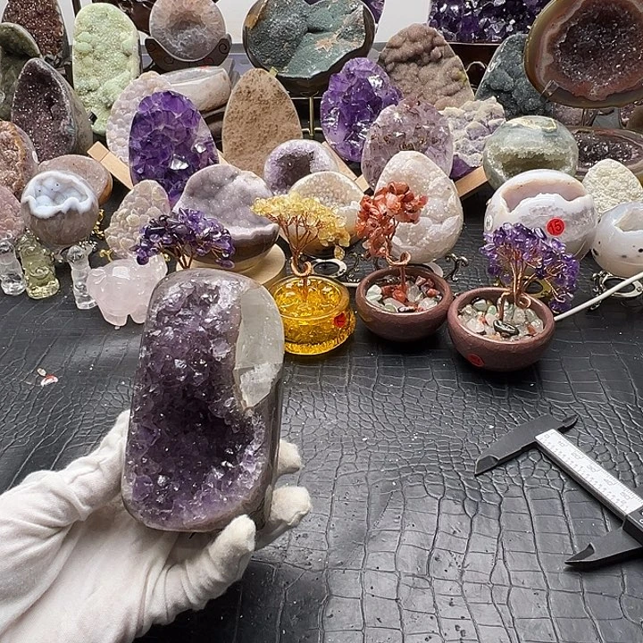 水晶珠宝半成品未镶嵌89