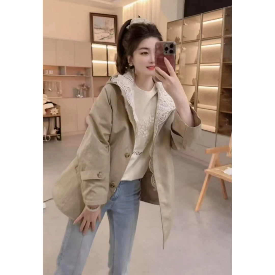 『拼接百搭H』舒适简约潮流洋气减龄外套1371