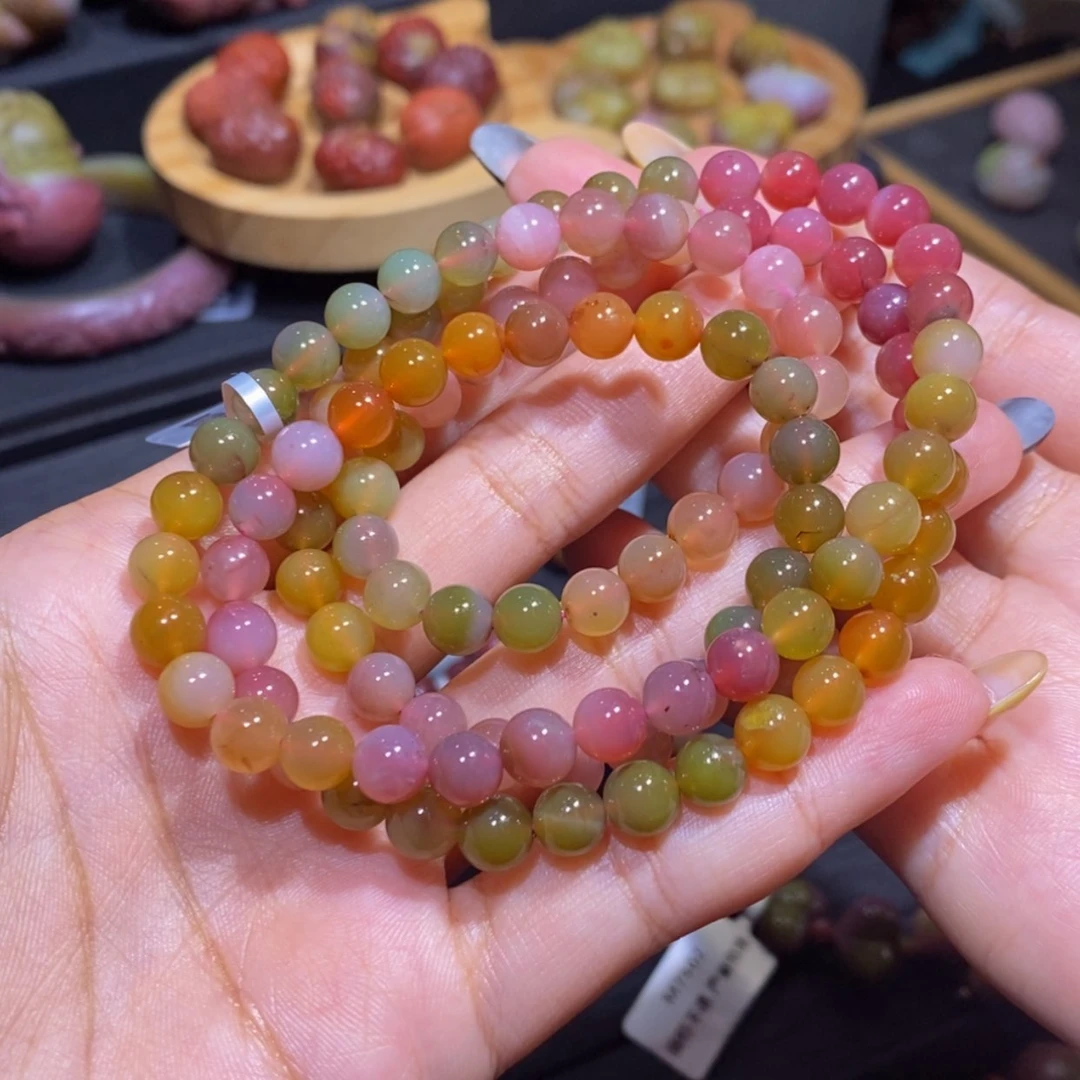 【闪购商品】玛瑙/玉髓手串未镶嵌盐源玛瑙