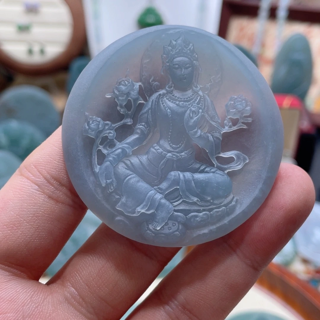 顽***石定制翡翠未镶嵌翡翠