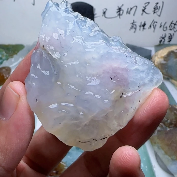 灿***光定制翡翠未镶嵌不包工