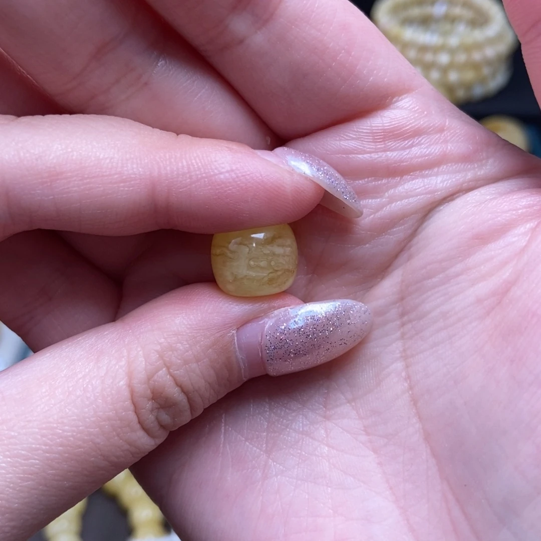 蜜蜡未镶嵌珠宝奇石卡12.1