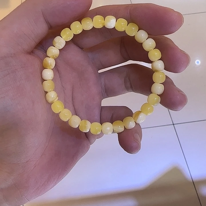 手链琥珀未镶嵌蜜蜡