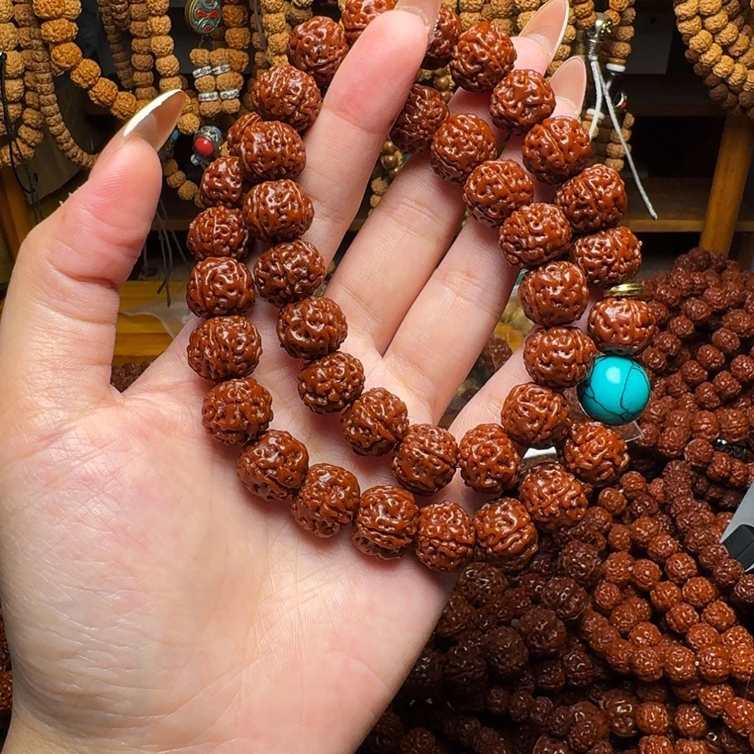 淡***笑吊坠金刚菩提13mm双圈