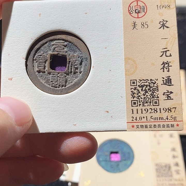 铜辰*L公博评级85分元符通宝