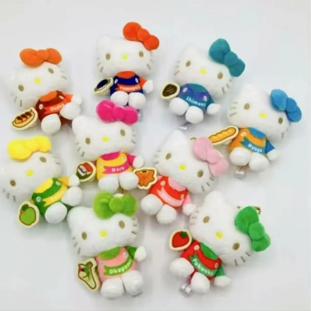 【彩蛋】三丽鸥HelloKitty新干线限定毛绒挂件收藏盲盒