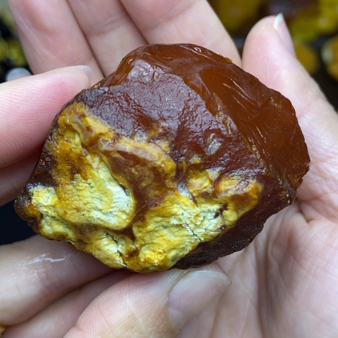 未镶嵌定制蜜蜡胖