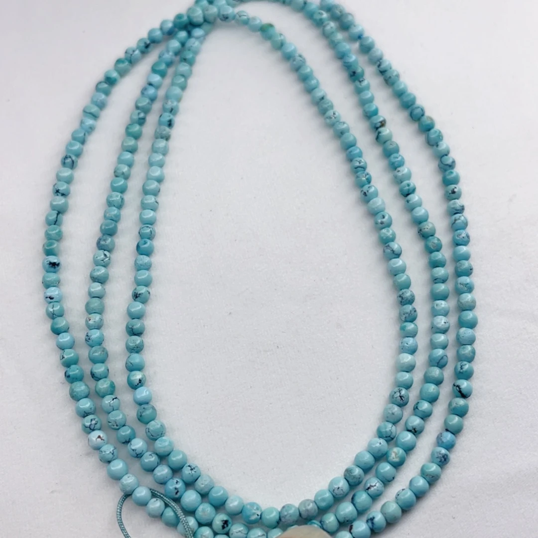 绿松石未镶嵌颈饰