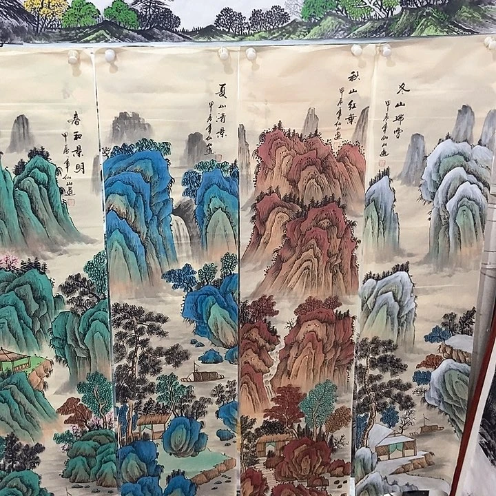 小周画廊的直播间