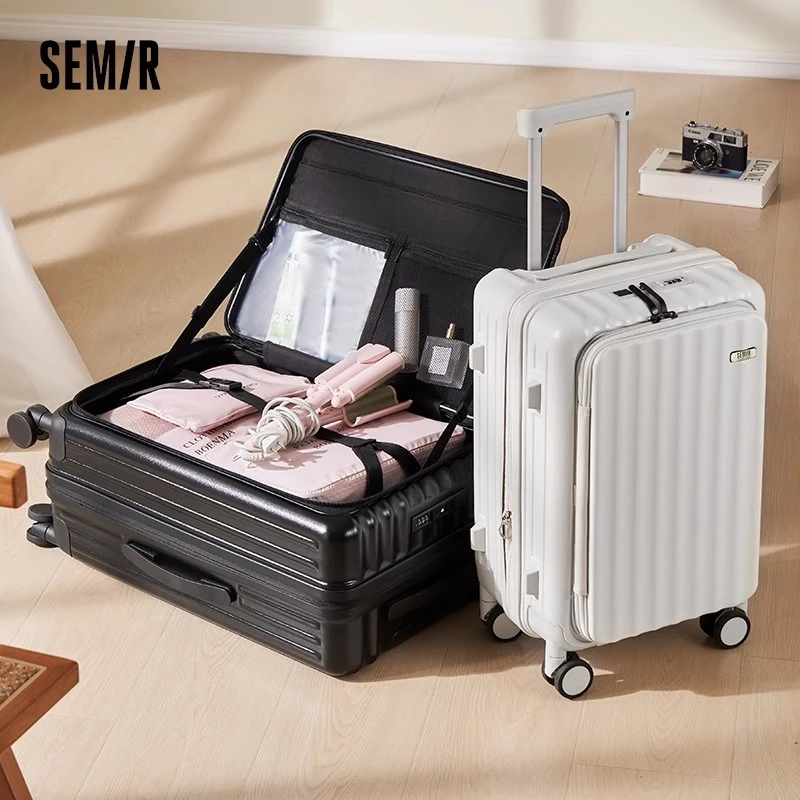 Semir/森马行李箱时尚登机箱防水ins户外网红男女同款