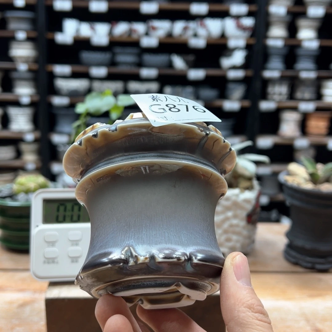 素八九陶瓷内口8.5高8.5永****制