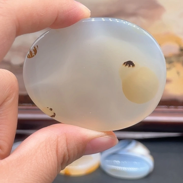 玛瑙/玉髓合金颈饰