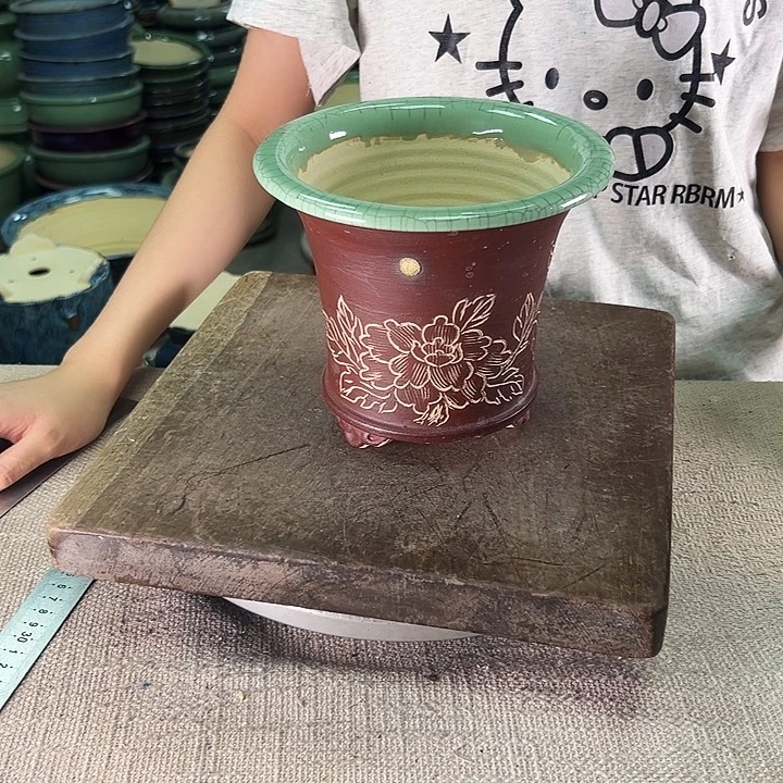泳坤堂石湾盆陶瓷