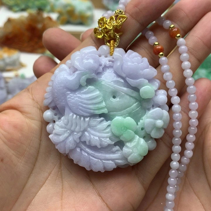 颈饰未镶嵌翡翠翡翠