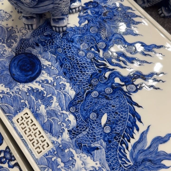【闪购商品】边**桐景德镇手工手绘陶瓷
