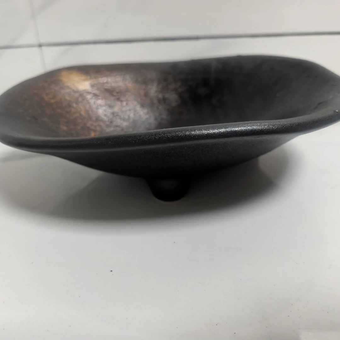 大号复古造型铁锈艺术水培盆创意无孔不漏水盆器