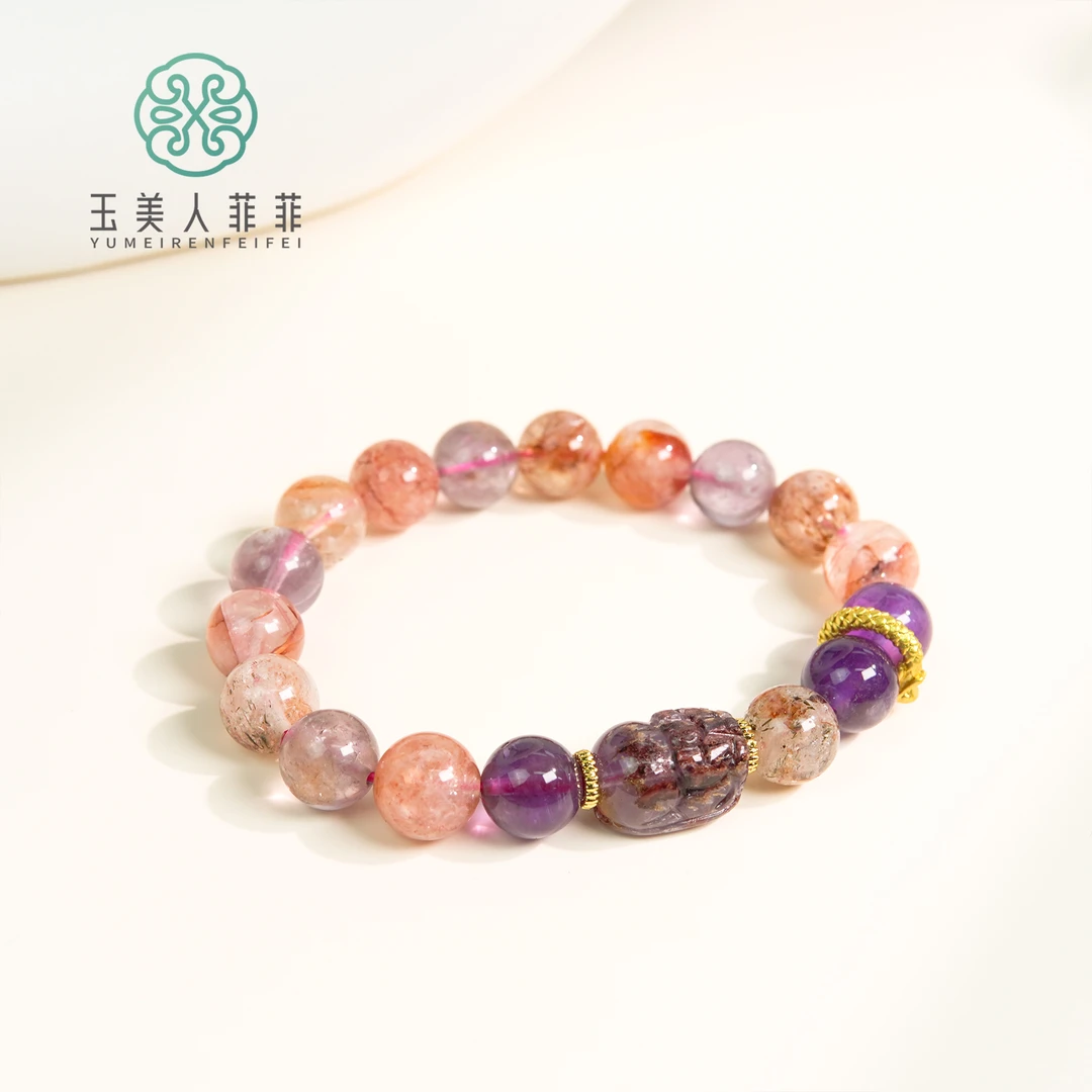 菲菲珠宝好/水晶圆珠手串约10mm