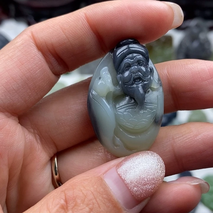 和田玉未镶嵌颈饰26