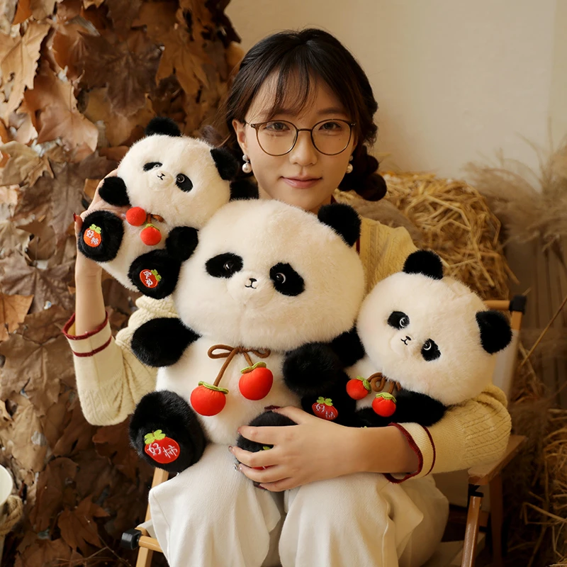 小熊猫毛绒玩具花花大熊猫玩偶公仔娃娃新年礼物睡觉抱枕女生专用