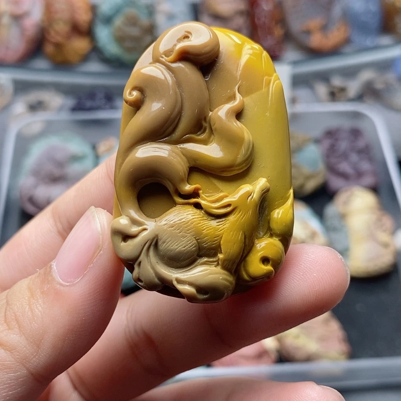 【闪购商品】未镶嵌定制石英质玉吊坠