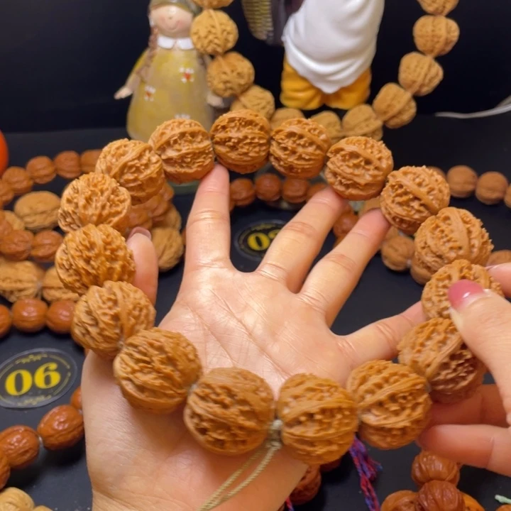 安***幸文玩核桃手串满天星