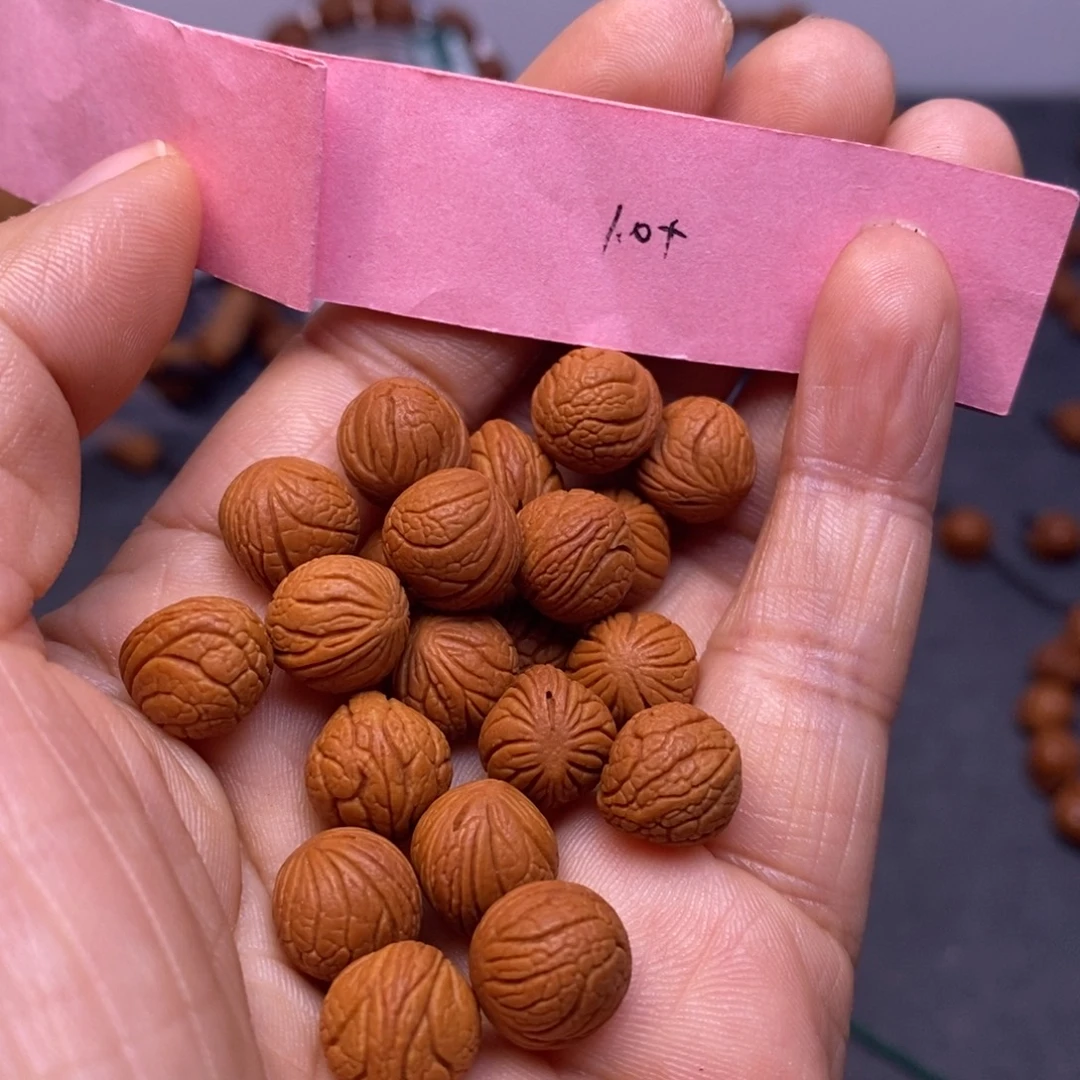 秦岭龙纹桃核21颗