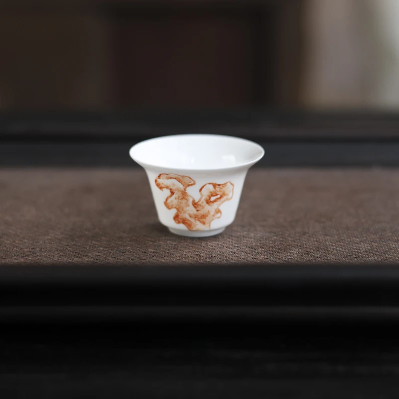 【野陶器】太湖石撇口杯,随机发一个（潮嘉S0403）