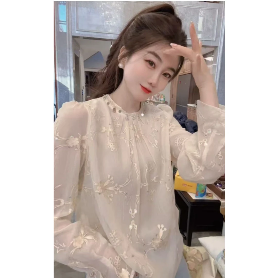 『 心动日记H 』设计感时尚气质百搭时尚衬衫96119