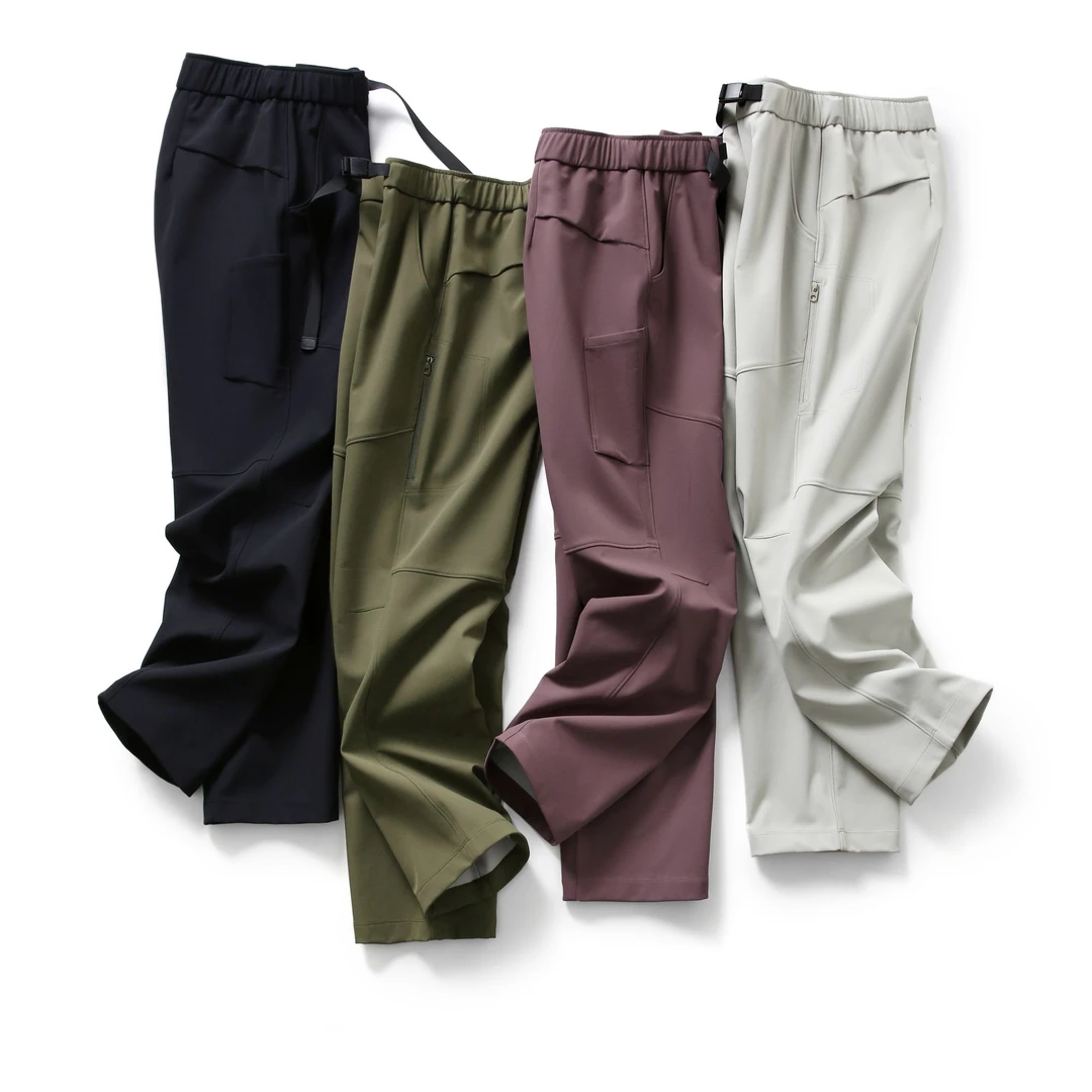 行走旅行！高品质25新品情侣运动户外软壳三防休闲长裤