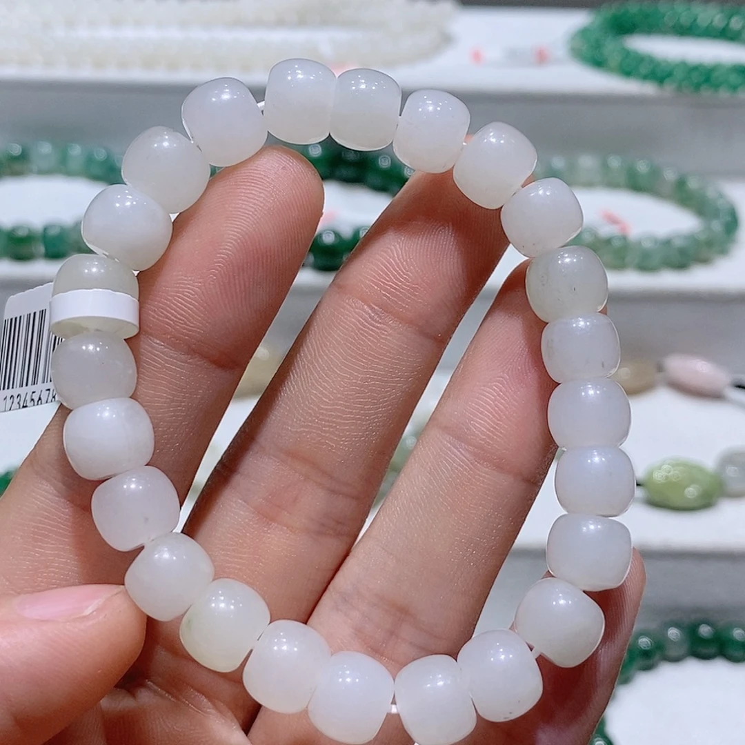 独山玉未镶嵌手串