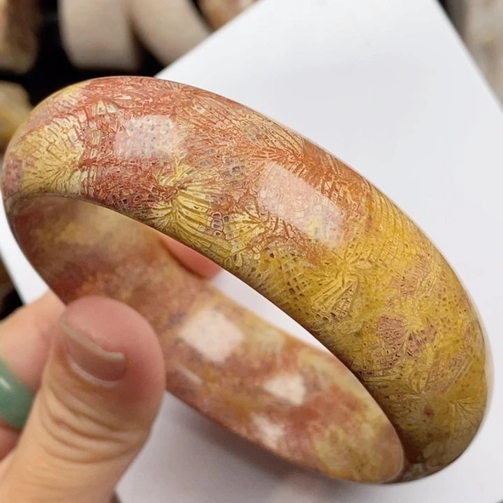 硅化玉未镶嵌颈饰62,8