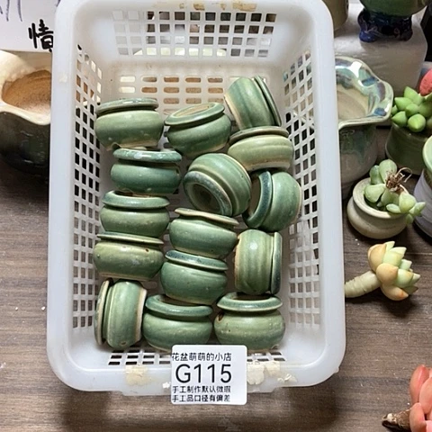 紫砂花盆115微瑕品口径2到3左右