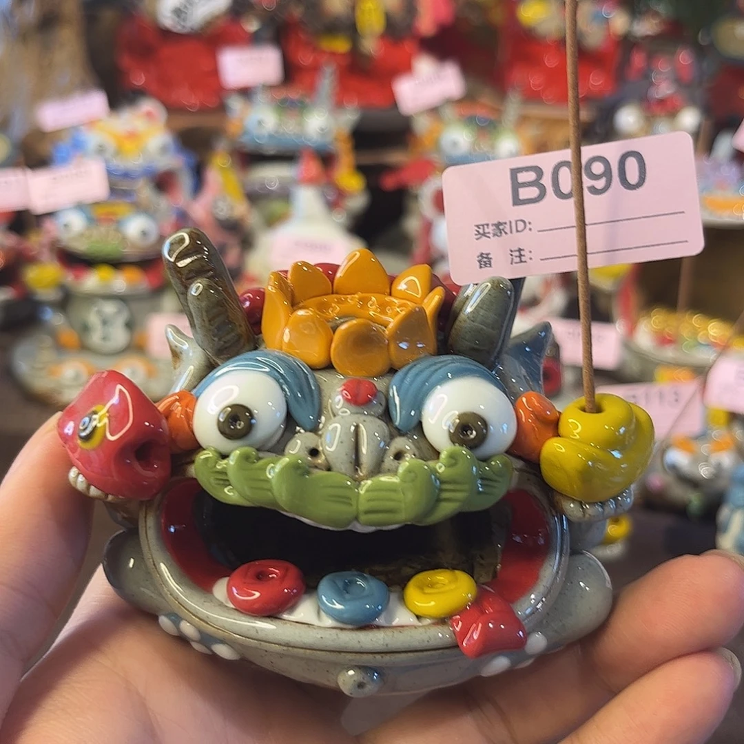 泥塑纯手工茶宠摆件