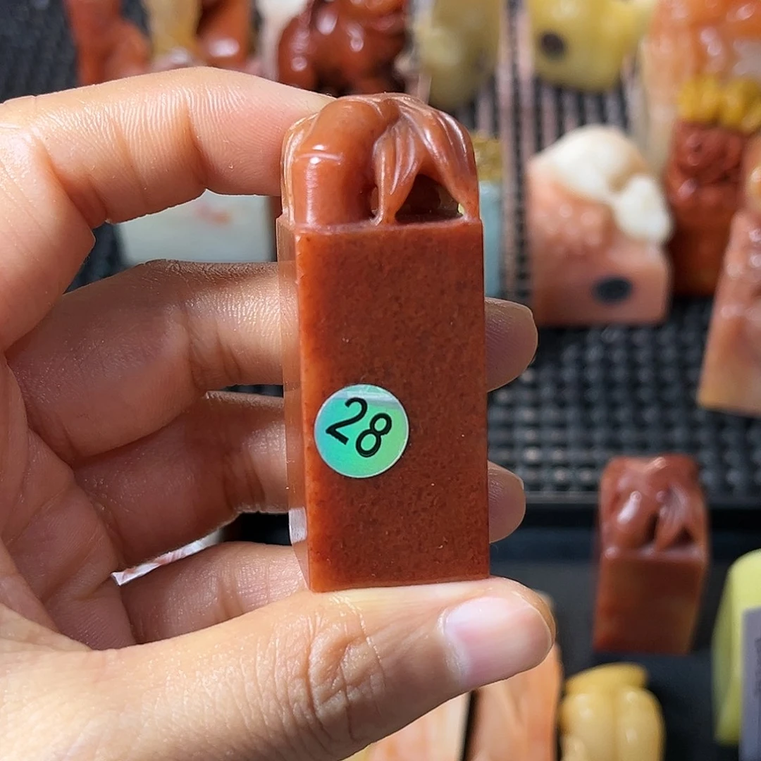 寿山石印石我就去看看她