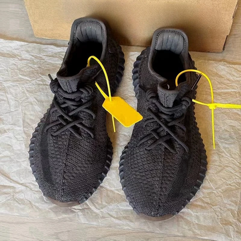 KABASHA官方正品椰子鞋350男女飞织网面鞋OG YEEZY夏季透气运动鞋