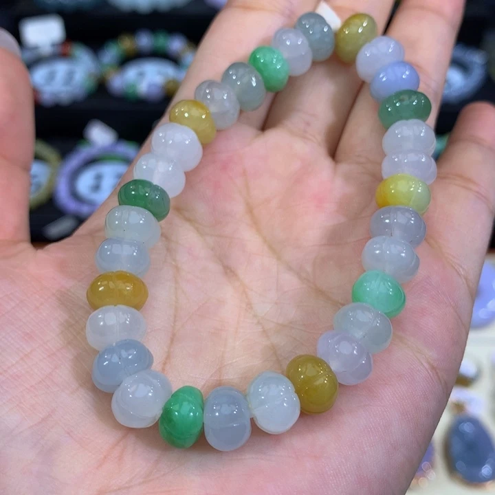 未镶嵌手链翡翠翡翠