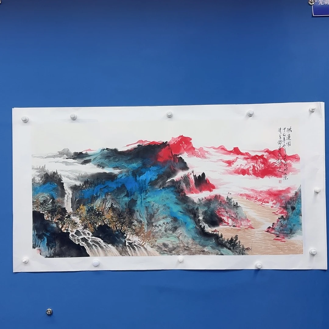 国画多次参加国内外大型展览及