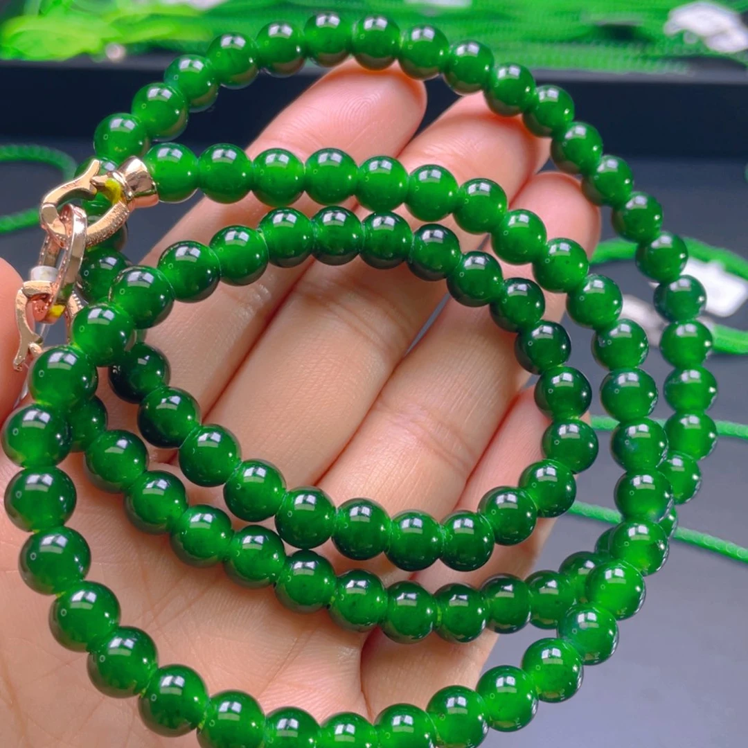 翡翠项链未镶嵌，1