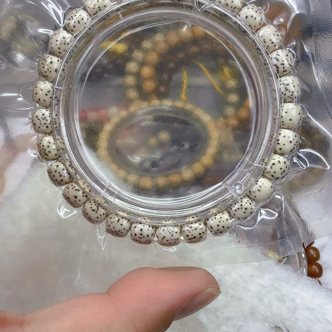 星月菩提手串4傲视半臂大留白星月菩提单圈8×7